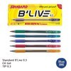 

UM1 PULPEN / PEN / PENA STANDARD B'Live 0.3 [BIRU] (PACK) Isi 12Pcs