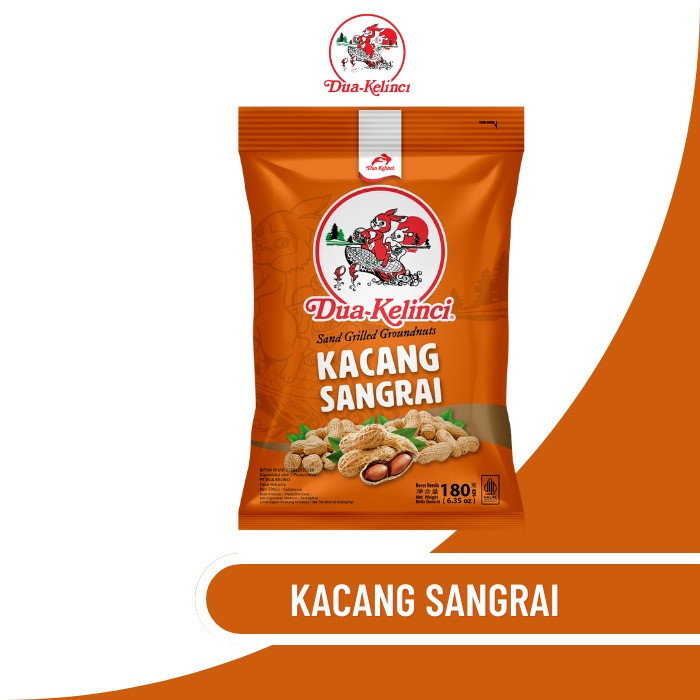 

Sajiandapur Dua Kelinci Kacang Sangrai 180Gr