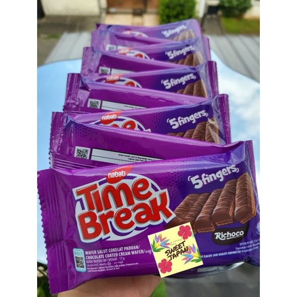

Sajiandapur Nabati Timebreak Wafer Coklat Yummy Isi 10
