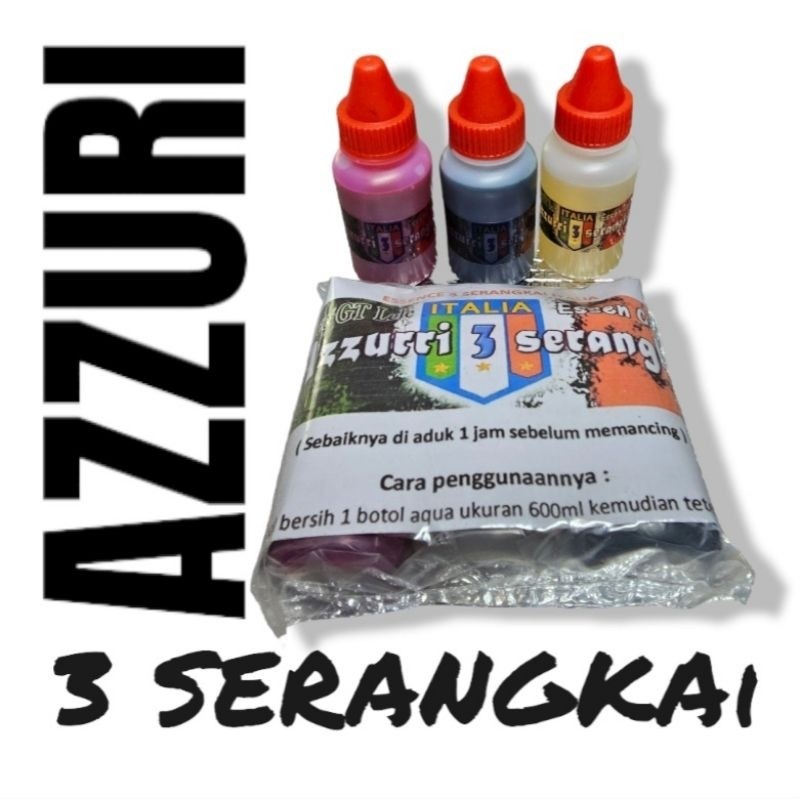 Azzuri 3 Serangkai Umpan Galatama Lele Stabil WE