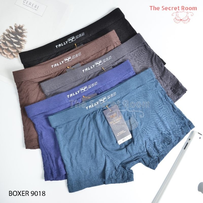 Tally Cd Celana Dalam Boxer Cowok Pria 9018
