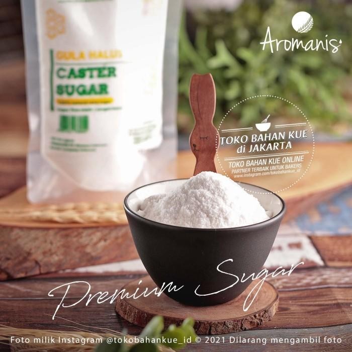 

Aromanis Castor Sugar 1kg Repack CASTER Sugar Cane Gula Kaster Halus