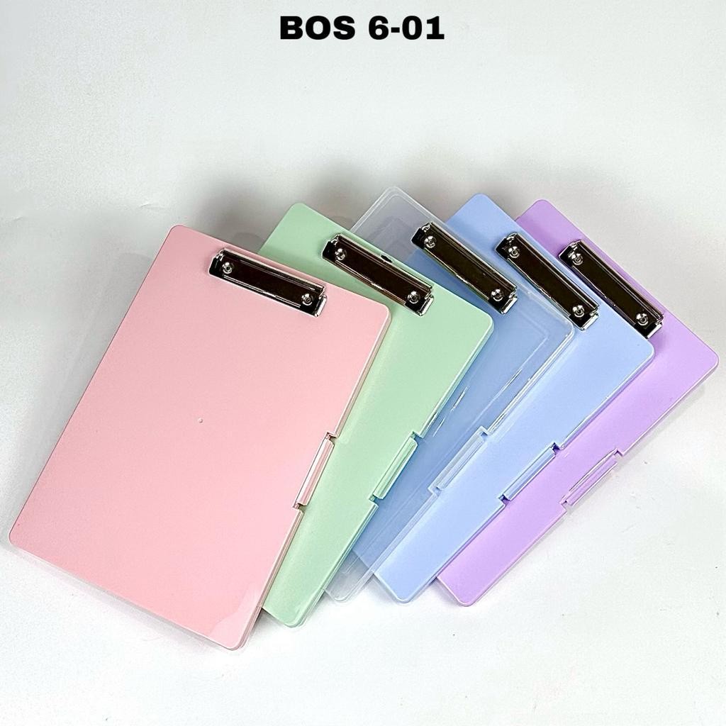 

BOS Clipboard Arsip Dokumen 2 in 1/Papan Jalan/Document Keeper/Map Dokumen