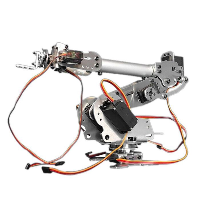 NEW KDX DIY 6DOF Aluminum Robot Arm 6 Axis Rotating Mechanical Robot