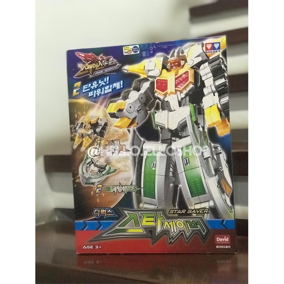 TERLARIS AULDEY SPACE GUARDIAN STAR SAVER ORIGINAL ROBOT HARGA SUPER PROMO