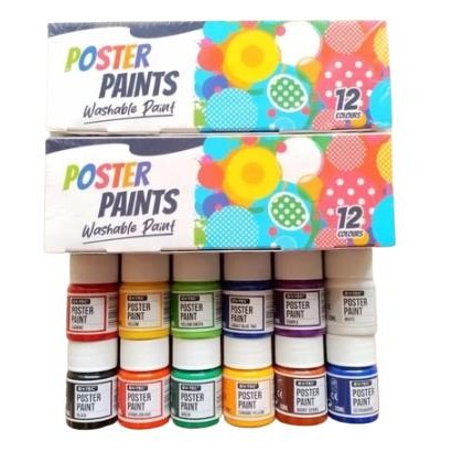 

TERLARIS CAT POSTER / POSTER PAINT V-TEC 12 WARNA 20ML