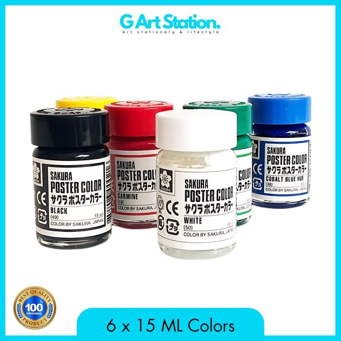 

TERLARIS SAKURA Cat Poster / Poster Color Set 6 x 15 ML