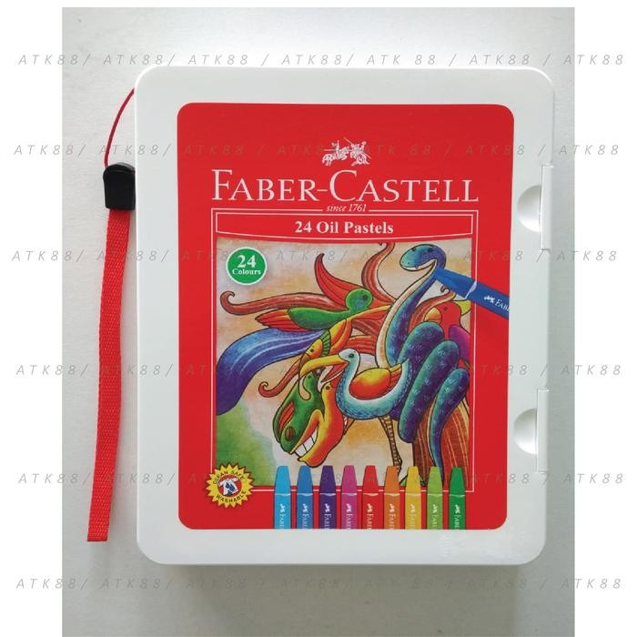 

TERLARIS Hexagonal Oil Pastel 24 Pcs (#120089) / Crayon faber castell
