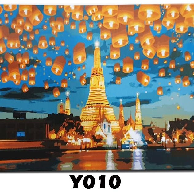 

TERLARIS METH 50X40CM PAINT BY NUMBER PAINTING BY NUMBERS DIY LUKISAN ACRILYC COLORING MEWARNAI