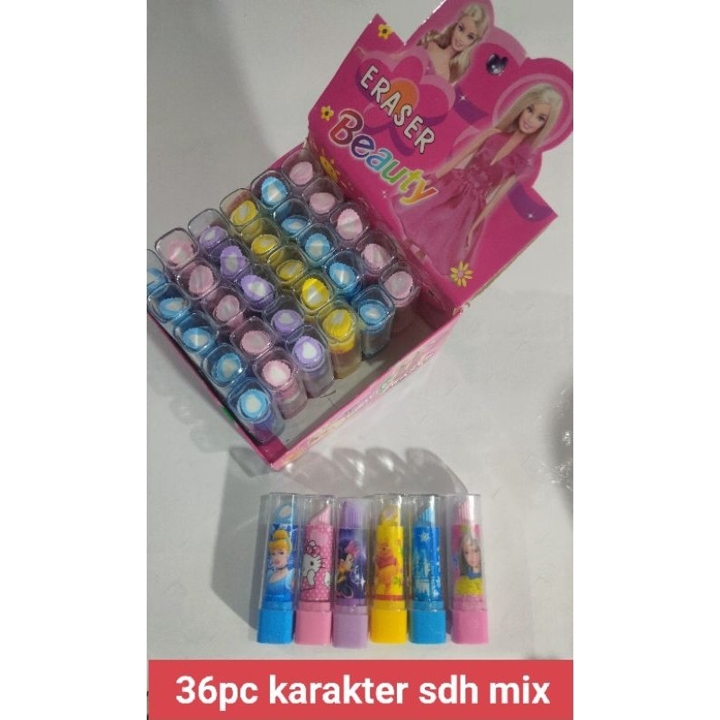 

Penghapus Bentuk lipstik Putar 1pak 36pc