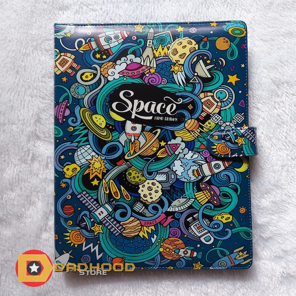 

BINDER PRINTING MOTIP DOODLE SPACE A5 DAN B5