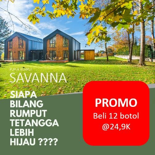 PROMO  Pupuk Rumput Gajah Mini / Pupuk Rumput Savanna 100ml