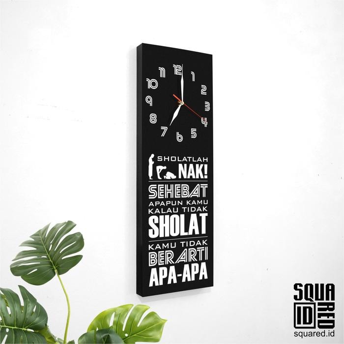 Jam dinding sholatlah nak