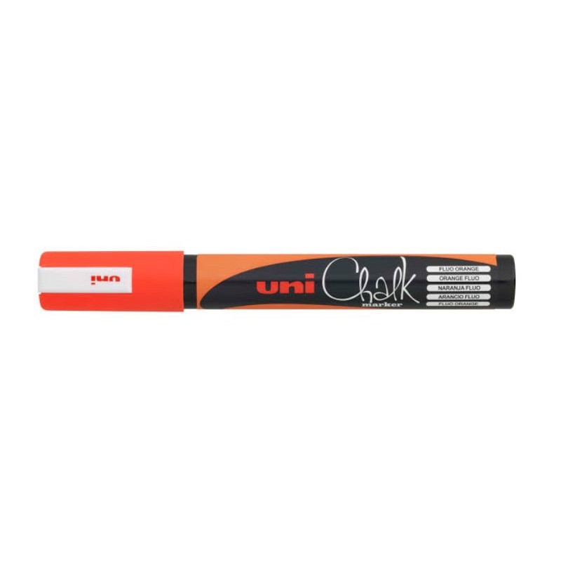 

Uni Chalk Pwe-5m Kapur Cair Flou Orange