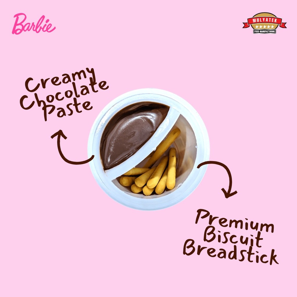 

AYOOOLLARIZSS!! Barbie Chocolate Snack Medium Coklat Biskuit Stick 25 gr - 12 pcs