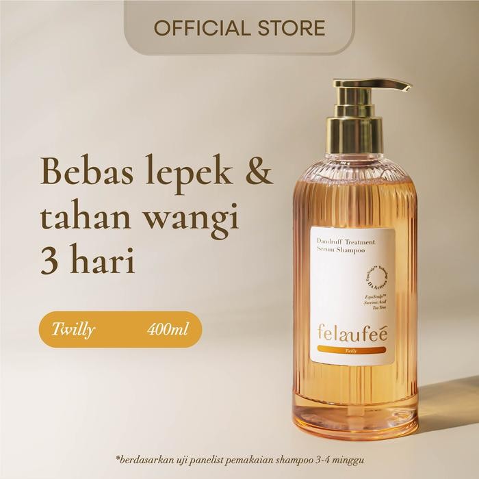 Promo Felaufee - Dandruff Treatment Serum Shampoo - Twilly Equiscalp Technology Ready