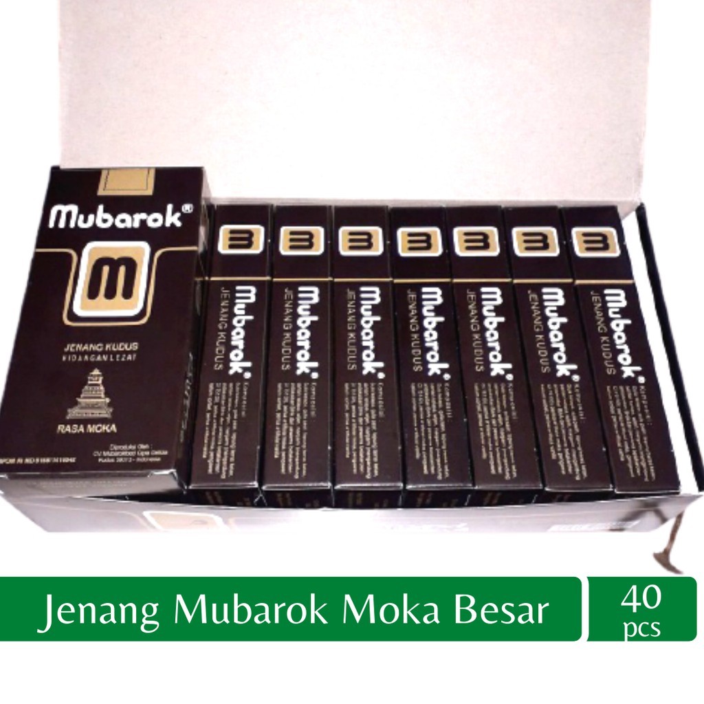 

AYOOOLLARIZSS!! Jenang Kudus Mubarok Moka Deluxe Besar 40pcs