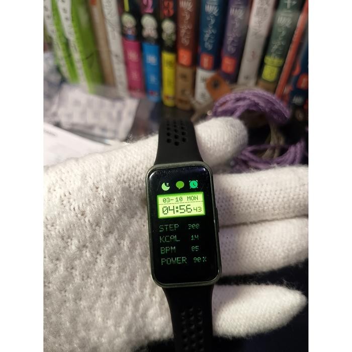 [BEKAS] Huawei Band 8 Hijau (Green) Smartband Smart Band NOT Jam tangan, Smarttch, Smart tch ,