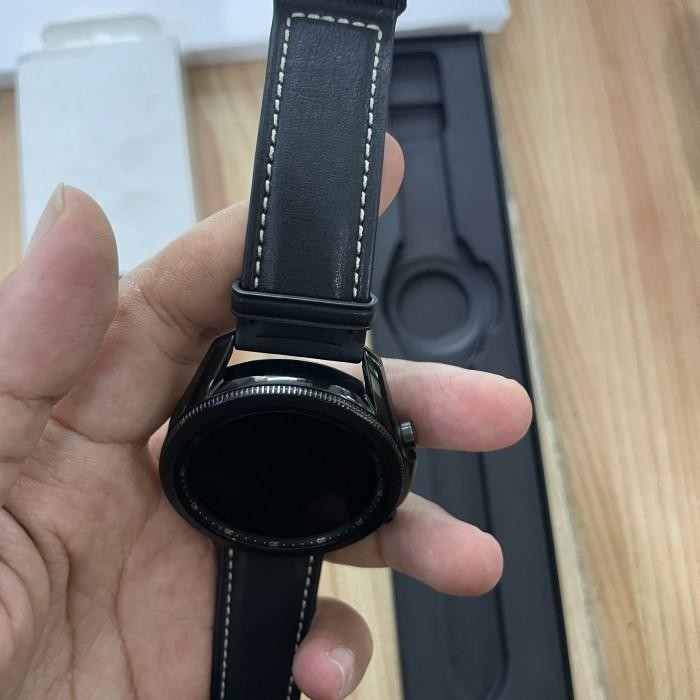 Samsung Galaxy tch 3 45Mm Bekas Second Ex Resmi Sein Mulus Fulset Jam Tangan Pria Samsung Smarttch