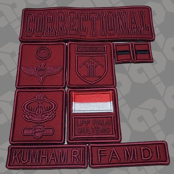 Ready Badge Tactical Kemenkumham Timbul Ready