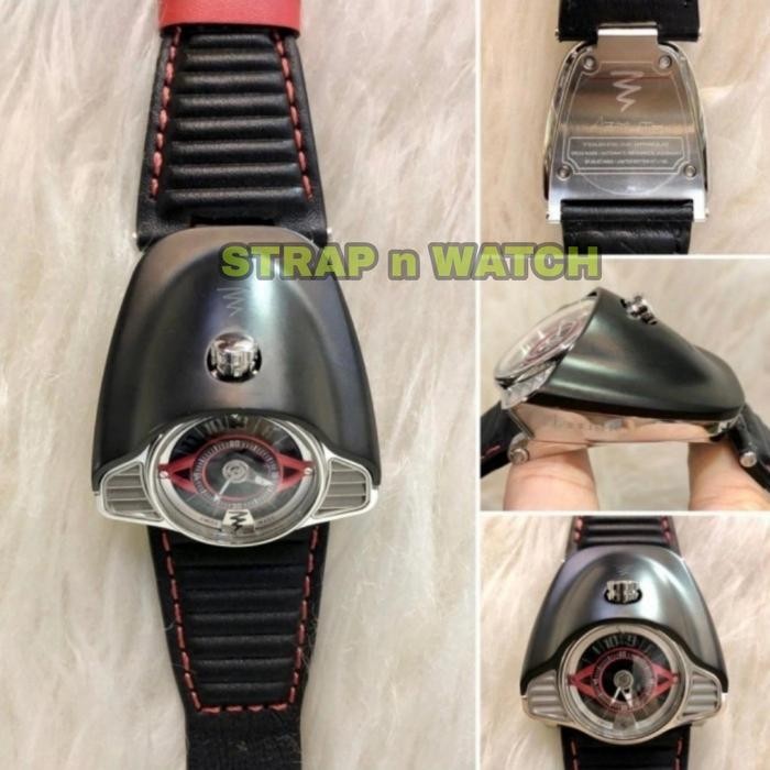 Paling Baik Jam Tangan Pria Wanita Azimuth Gt Swiss Kulit Leather Strap Limited