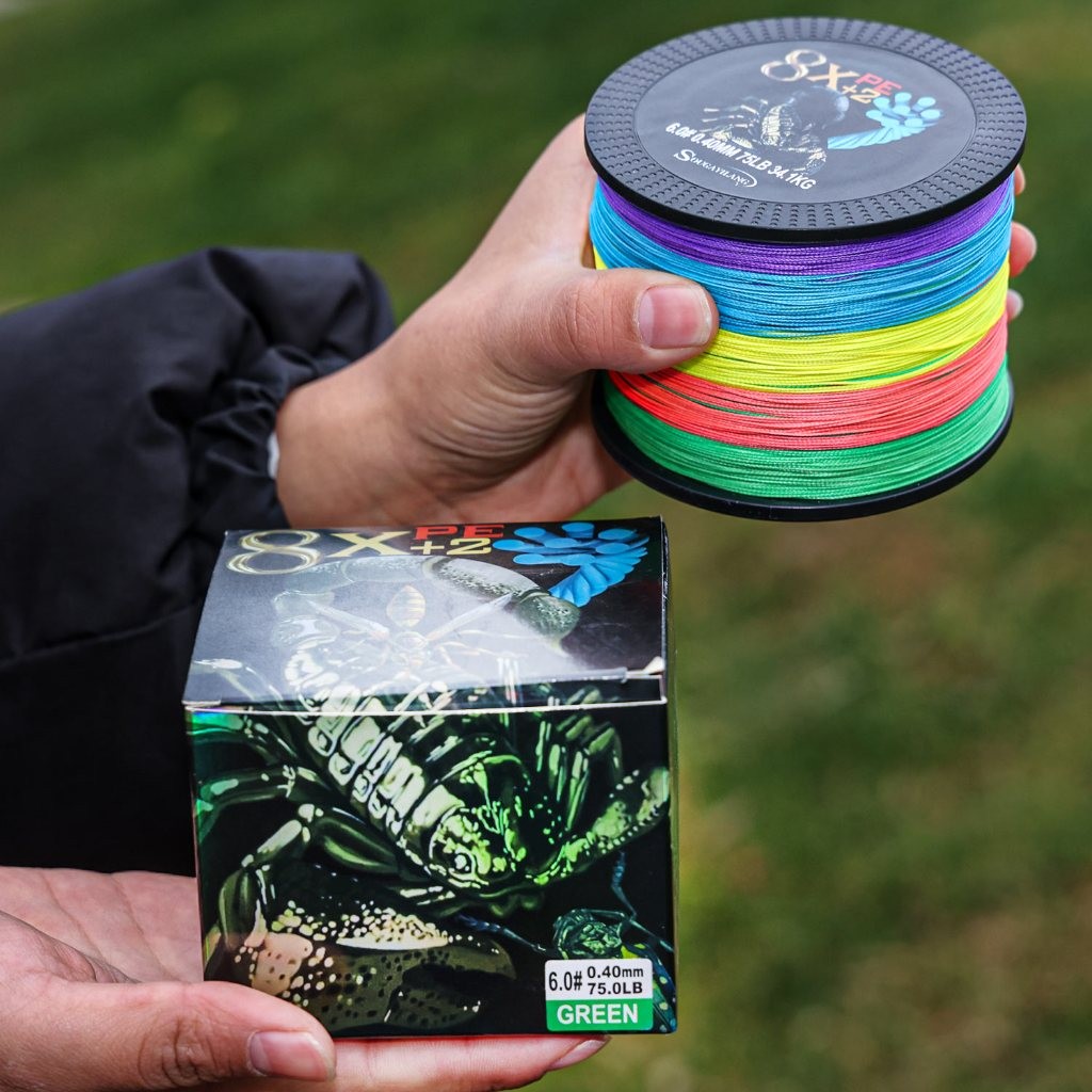 Sougayilang PE X8 500M Senar Pancing Kuat Dan Anti Keriting ided Benang PE benang PE Pancing