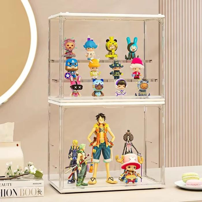 

Kotak Display Penyimpanan Bening Tinggi Kualitas Akrilik Berdiri Figure Aksi Tangga 2