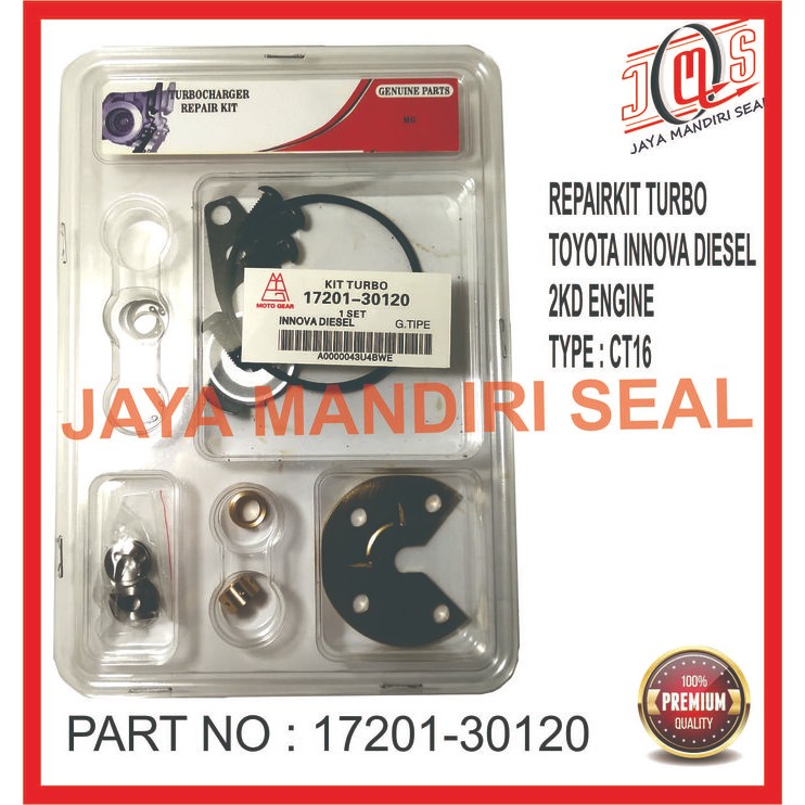 Repairkit Repair Kit Turbo Turbocharger Inova Innova Fortuner Diesel