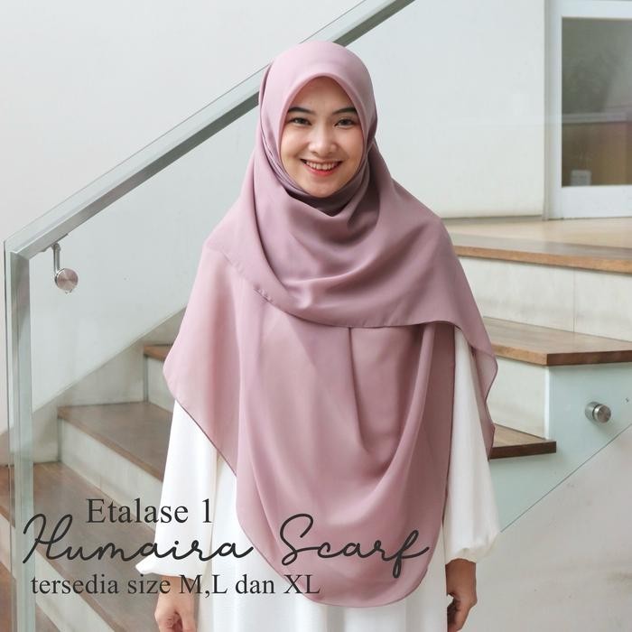 murah- DAILYAL - Humaira Scarf (Etalase 1 Hijab Ala Malay size M,L dan XL)