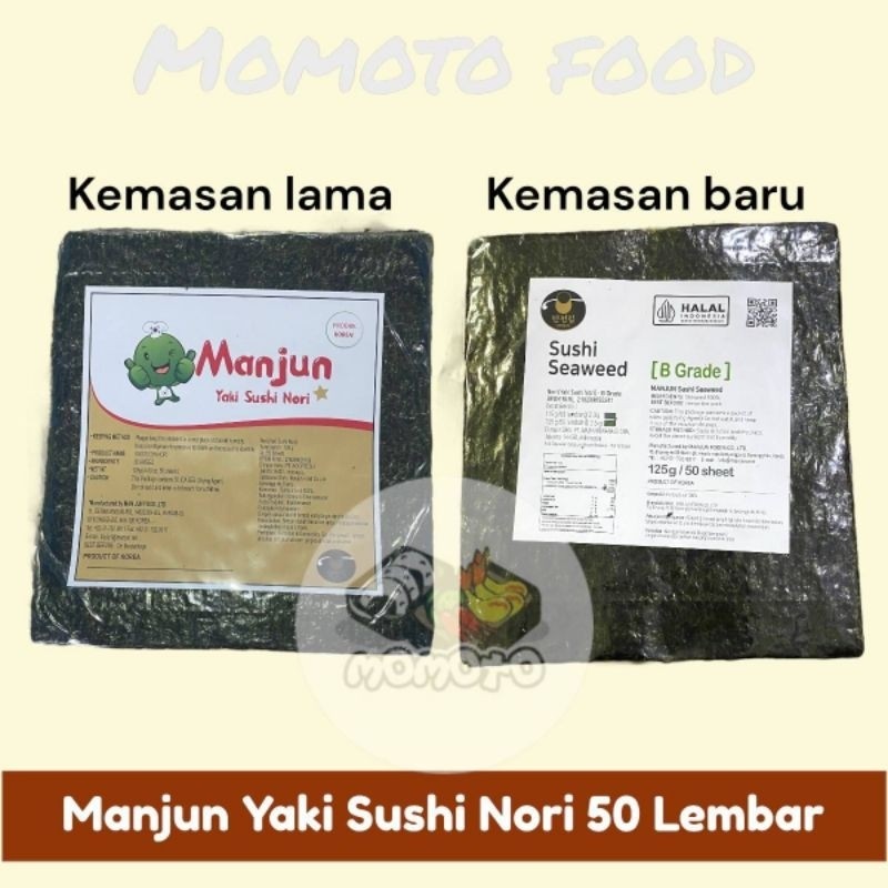 

Dapur Joglo Manjun - Tokinori - Java Superfood 125 Gram Yaki Sushi Nori 50 Lembar