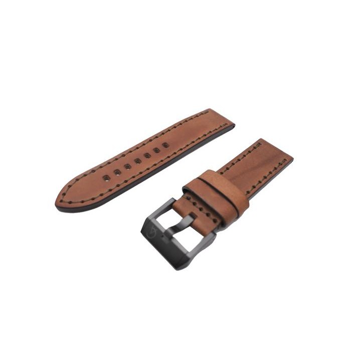 Promo Tali Kulit Tali Jam Alexandre Christie Tali Ac 6308Mc Cokelat Original