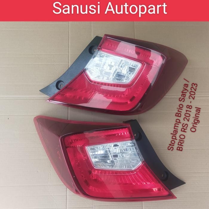 Stoplamp Brio Satya Brio Rs Original 2018 - 2023 Lampu Belakang Brio