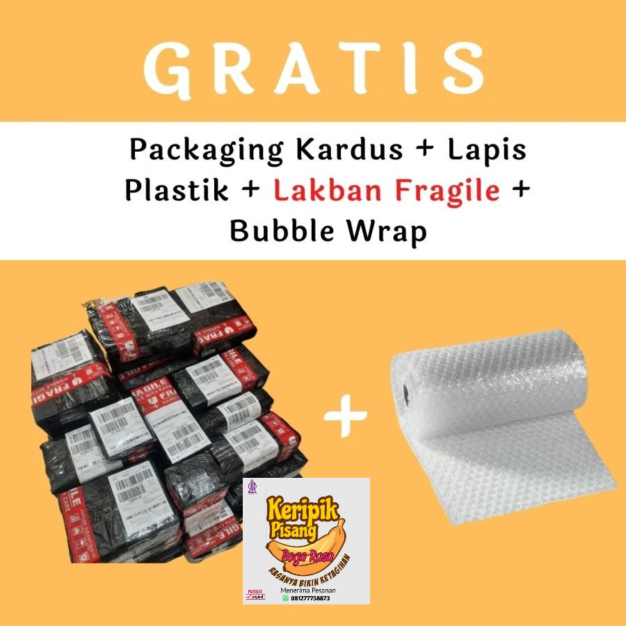 

Dapur Joglo Keripik Pisang Boga Rasa Asin- Renyah-Gurih-Crispy Isi 250Gram Khas Pangandaran Cocok