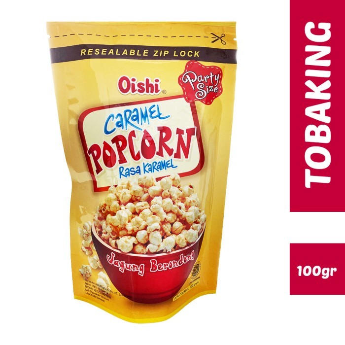 

Dapur Joglo Oishi Popcorn Caramel Coklat Camilan Snack Jagung Pop Corn 100Gr