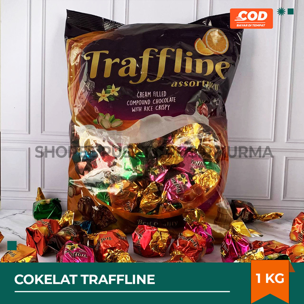 

Dapur Joglo Coklat Traffline Mix 4 Rasa Original Turki Oleh Oleh Haji Umroh 1Kg/2Kg