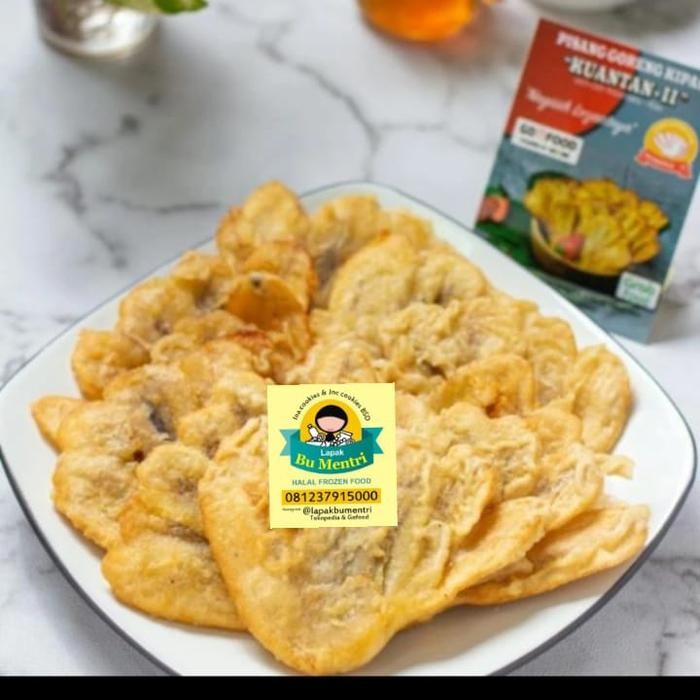 

Pisang Kipas Khas Riau Frozen