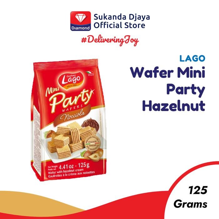 

EatFr3sh- Lago Wafer Mini Party Hazelnut 125 g