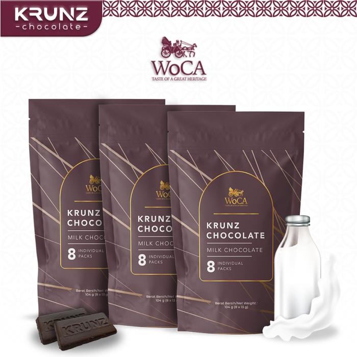 

EatFr3sh- WoCA Krunz Chocolate Milk 3 x 8 individual packs