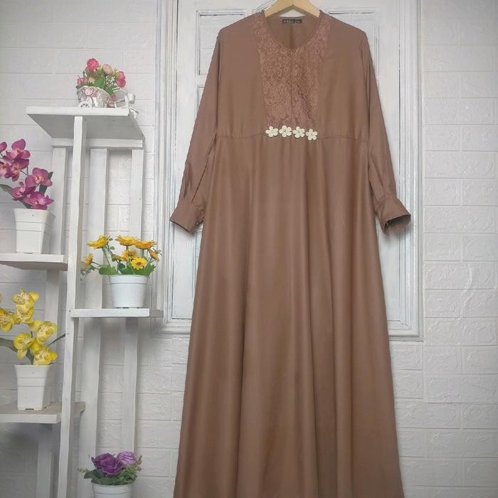 Hijmi- Gamis PRINCES JUMBO Katun Toyobo Premium