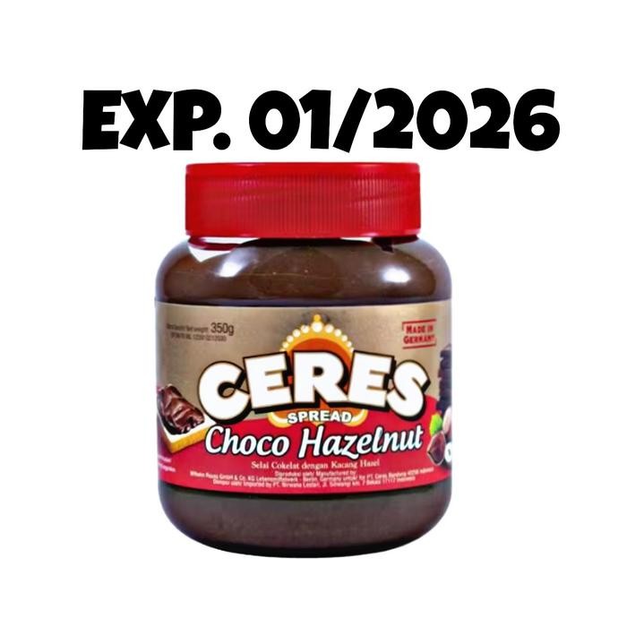 

EatFr3sh- Ceres hazelnut/ Ceres hazelnut&milk/ Selai hazelnut 350 g Harga PROMO!