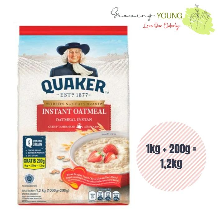 

EatFr3sh- Quaker instant oatmeal - 1,2kg