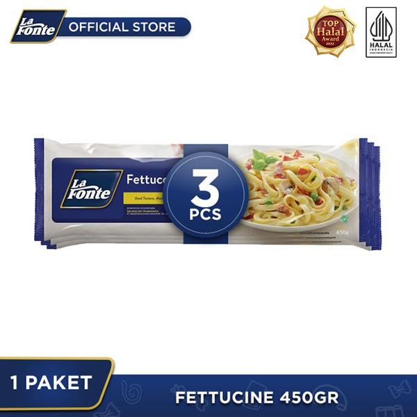 

EatFr3sh- 3 Pcs - La Fonte Fettucine 450gr