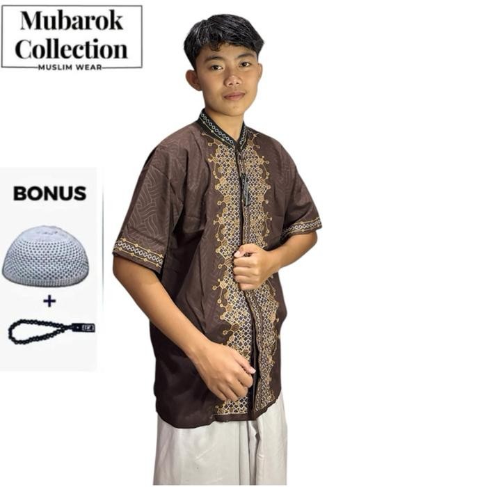 Zuhud- mubarok collection baju koko pendek baju koko murah baju koko pria baju koko warna baju