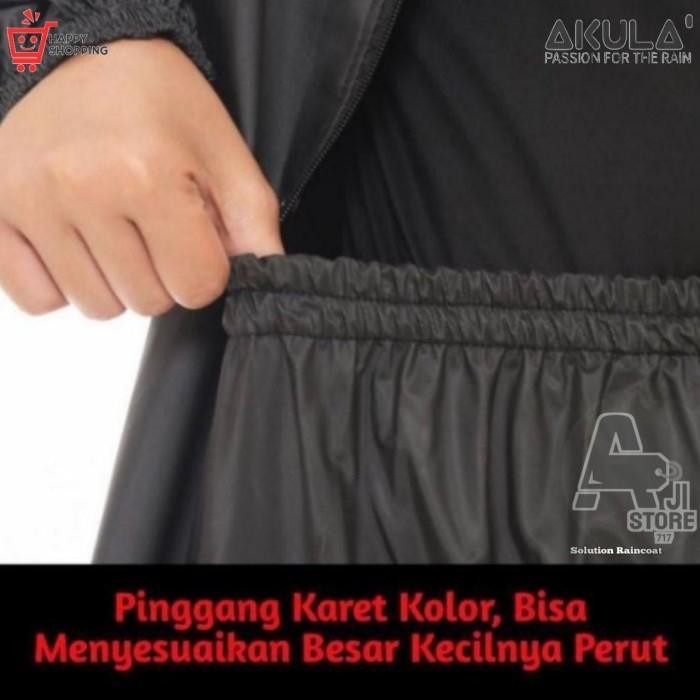 Hot Sale Raincoat Jas Hujan Akula Original Anti Rembes Pria Wanita Bahan Pvc Pu1