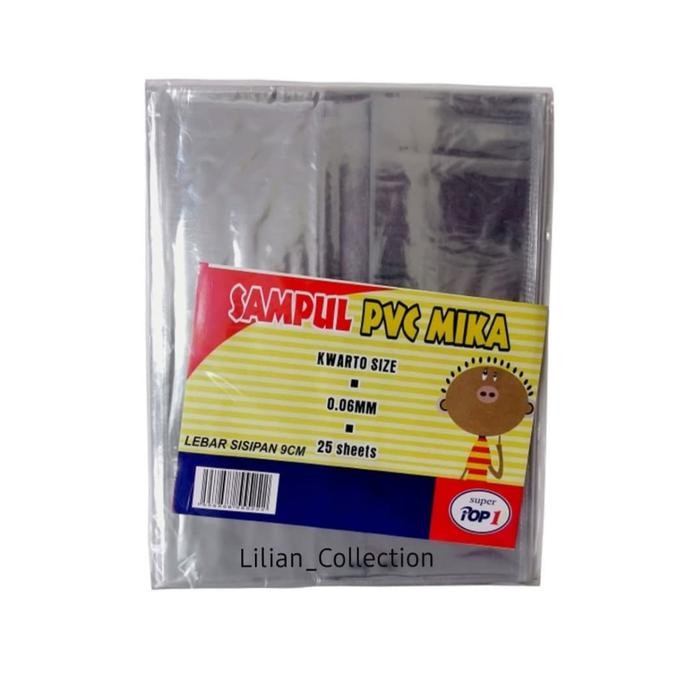 

No.OneBest- Sampul Mika Buku Tulis / Kwarto - 25pcs