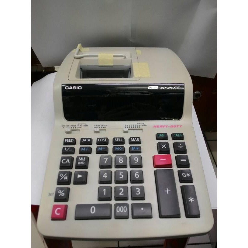

Kalkulator Calculator Printing Casio Dr-240Tm