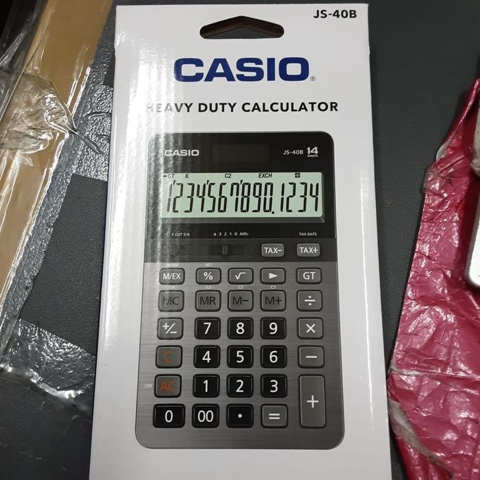 

Casio Calculator Js 40 B