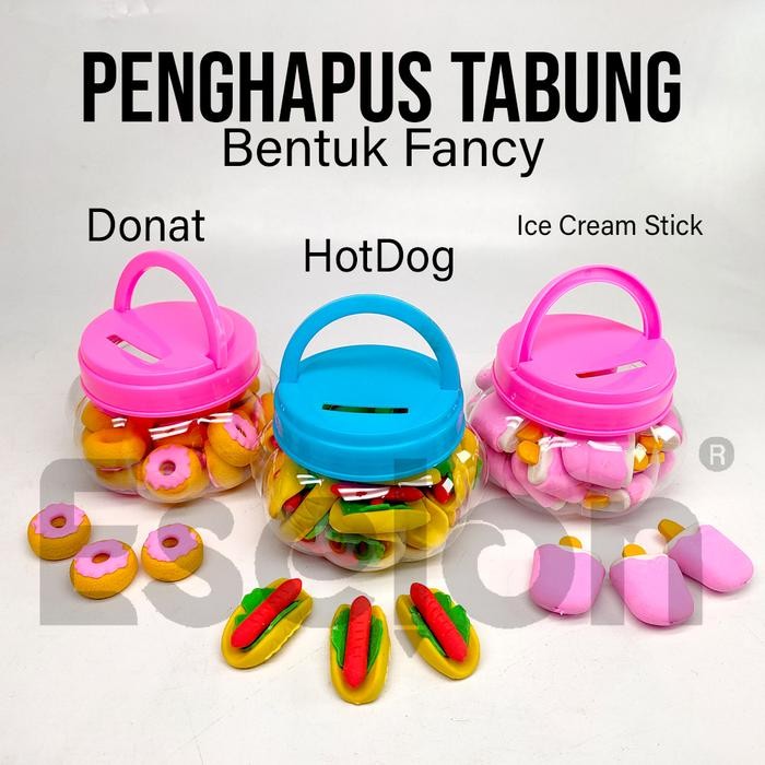 

No.OneBest- 24pcs Penghapus / Penghapus Fancy / Penghapus Toples / penghapus lucu