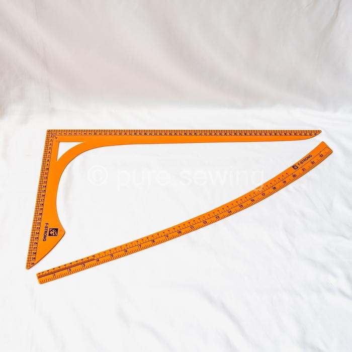 

No.OneBest- 1 set Penggaris Pola FSTRONG / Penggaris Jahit NEW HOME