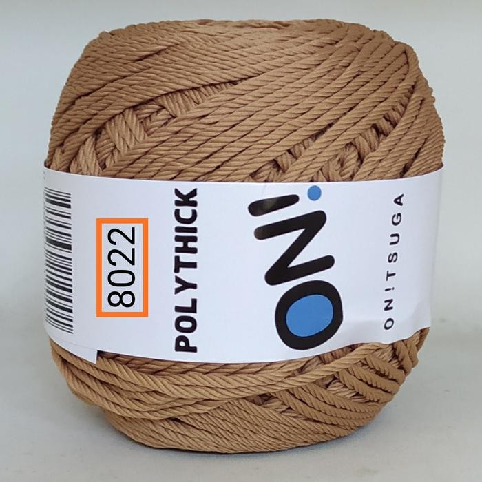 

No.OneBest- benang rajut polythick onitsuga Coklat